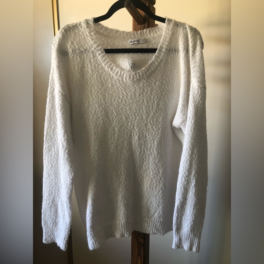 White sweater
